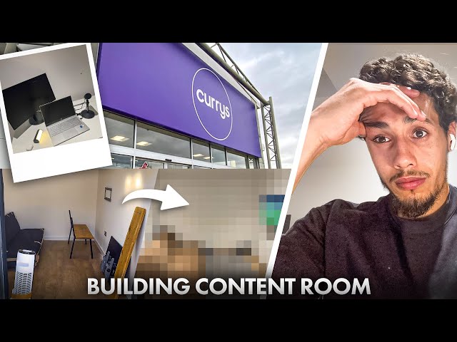 PREPARING CONTENT ROOM FOR SUPER SUNDAY STREAM WITH DAZZA AND MILES 