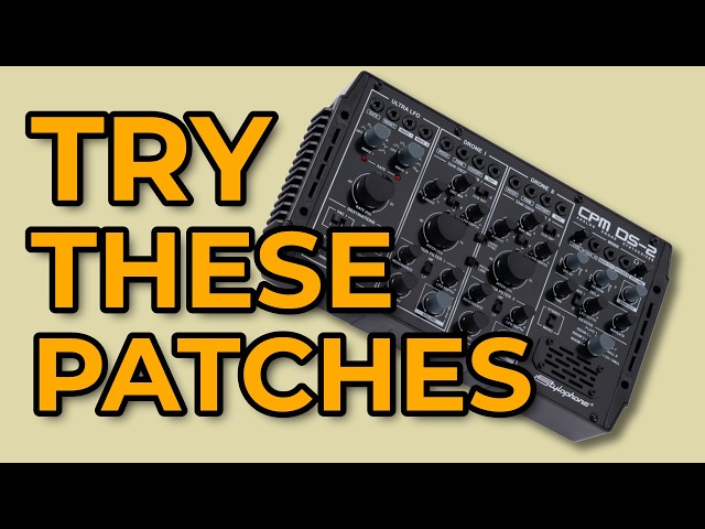 Stylophone DS-2: Seven Fun Patch Ideas to Spark Your Dronespiration!