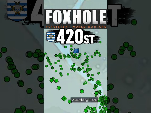 POV: БОЙ ПРОТИВ 420-ГО ПОЛКА в Foxhole #foxhole
