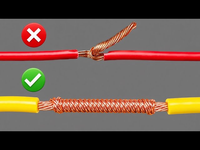 The Strongest Way to Join Two Wires 🔥 Most People Do It WRONG!