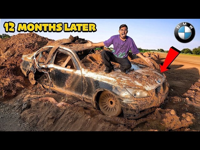 My Underground BMW is Out After One Year: I Dug Up the Buried Car and Was Blown Away