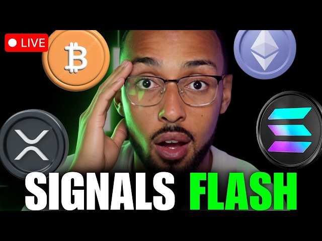 HUGE CRYPTO SIGNALS FLASH AFTER BREAKING NEWS | BTC, SOL, XRP, XLM, QNT, ETH & MORE