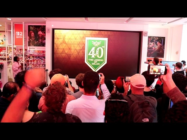 The Legend of Zelda 40th Anniversary Direct 9.8.2026 Live Reactions at Nintendo NY