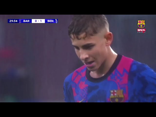 FC Barcelona vs SL Benfica U19 Juvenil Uefa Youth League 2021