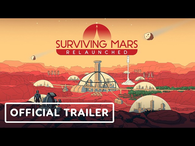 Surviving Mars: Relaunched - Official Feeding the Future DLC Launch Trailer