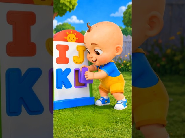 Learn ABC with Baby (I-L) | Alphabet Nursery Rhyme #abcd #cartoon