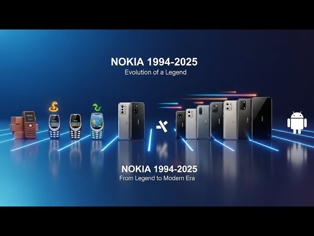 Nokia Evolution 1994–2025 | From Nokia 3310 to Nokia G50 | Full History   Mindset Machinery