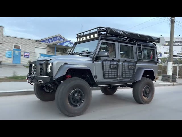 Джипы монстры построили сумасшедший Дефендер для путешествий. ВСЯ ПРАВДА ТУТ.
