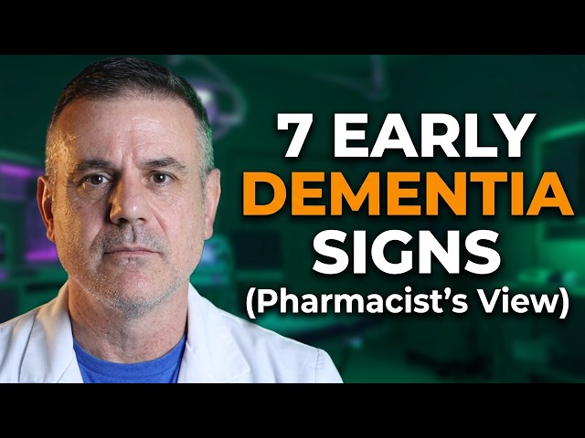 What Dementia Actually Looks Like: 7 Early Signs (Pharmacist's Clinical View)