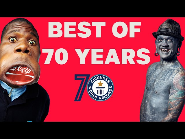 The GREATEST World Records of all Time! | Guinness World Records 70th Anniversary