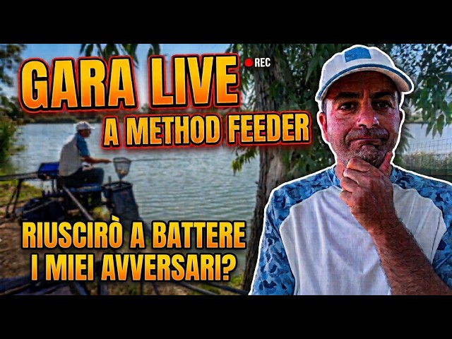 PESCA A METHOD FEEDER: GARA LIVE A METHOD FEEDER AL LAGO TRE DENARI