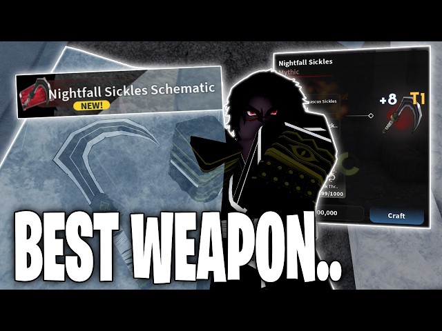 HOW TO GET THE BEST WEAPON (NIGHTFALL SICKLES) IN PROJECT SLAYERS 2...