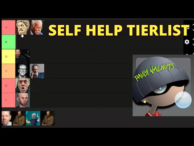 Self help slop tier list