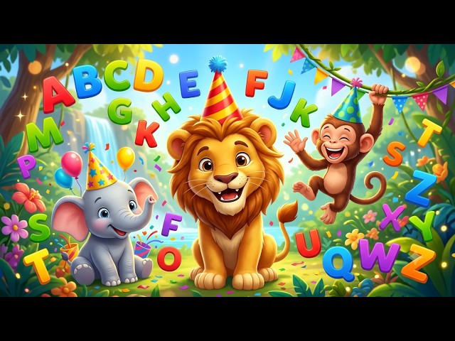 LIVE 24/7 🦁 Ultimate A to Z Animal & Dinosaur Songs for Kids | Learn Alphabet with Fun ABC World