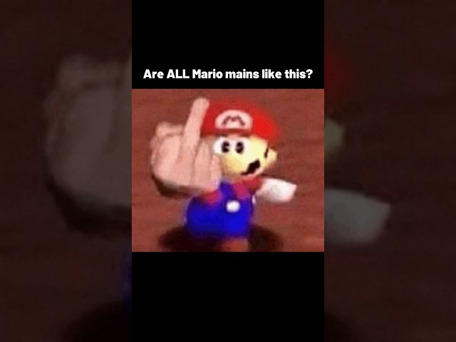 Mario mains are a different breed