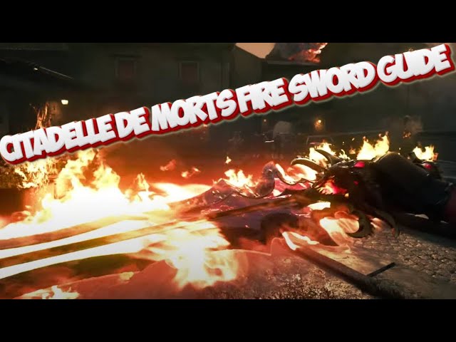 FIRE SWORD GUIDE | Citadelle de Morts  | Black Ops 6 Zombies