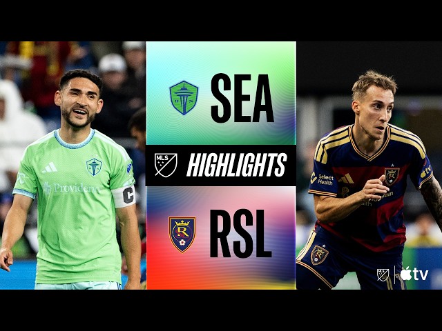 Seattle Sounders FC vs. Real Salt Lake | Full Match Highlights