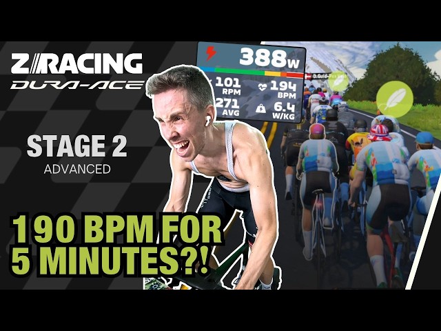 5.8W/KG to SURVIVE This Zwift Climb! – ZRacing (Ocean Lava Cliffside Loop)