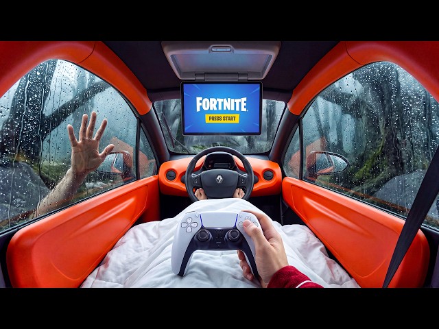 I Tried Storm Camping in a Tiny Car
