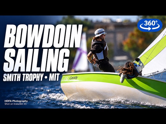 Insta360 Video: Bowdoin College sailing at the Smith Trophy Hosted my MIT
