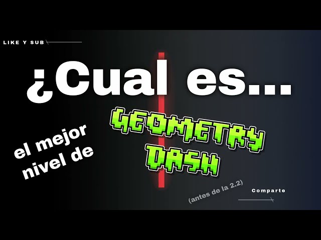 Geometry Dash | How 100% Completo | (Un nivel casi difícil de jugar)