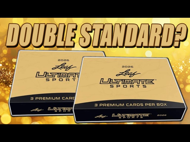 THE LEAF DOUBLE STANDARD? | 2026 Leaf Ultimate Sports Box Review