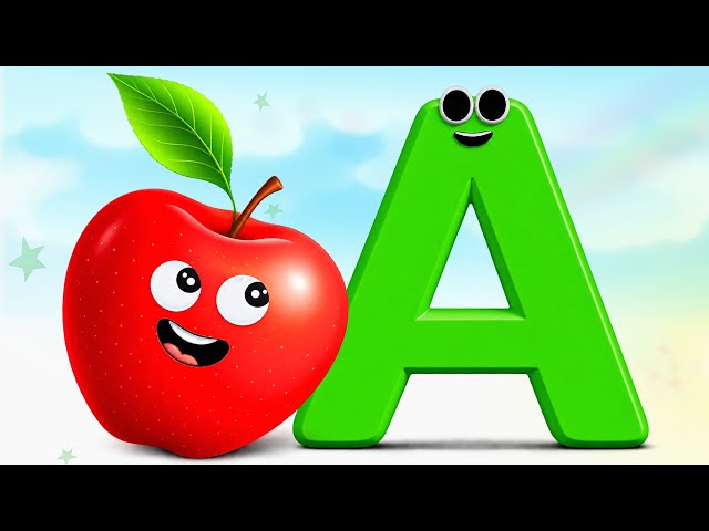 ABC Phonics Song | Learn A to Z Alphabet & Letter Sounds for Kids | Nursery Rhymes For KIds