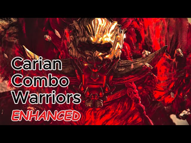 Elden Ring - Carian Combo Warriors mod showcase -  how to take down consort Radahn FAST