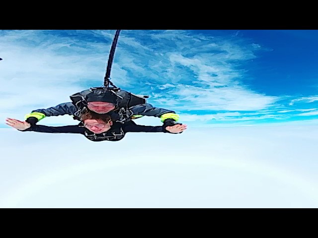 Skydiving in 360 DZ Progres