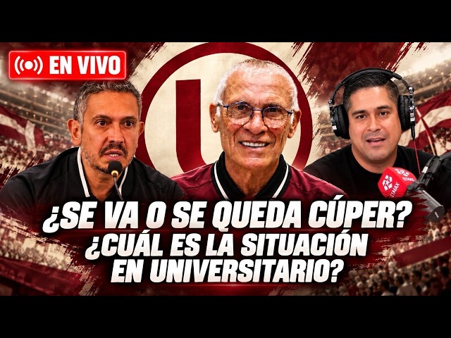 ¡SIGUE LA NOVELA CUPER! PERALTA: SU CONTINUIDAD NO ES  SEGURA EN UNIVERSITARIO! ¡VOLVIO EL 50%-50% !