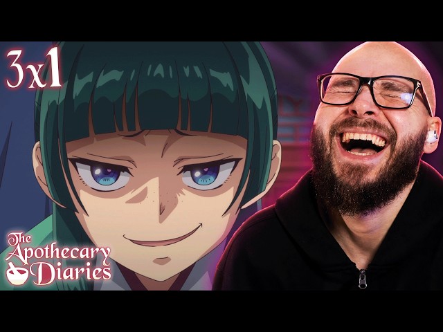 SHE'S BACK AT IT AGAIN! | The Apothecary Diaries S3 Ep 1 REACTION