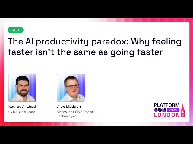 The AI productivity paradox: Why feeling faster isn't the same as going faster