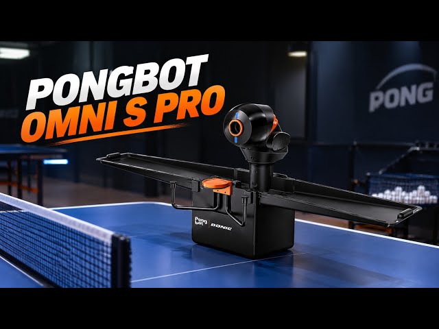 Unboxing the table tennis robot pongbot Omni s pro and set some drills 🏓