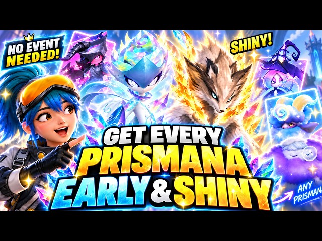 Get Any PRISMANA EARLY, FREE & SHINY! Aniimo Prismana Guide - NO EVENT NEEDED