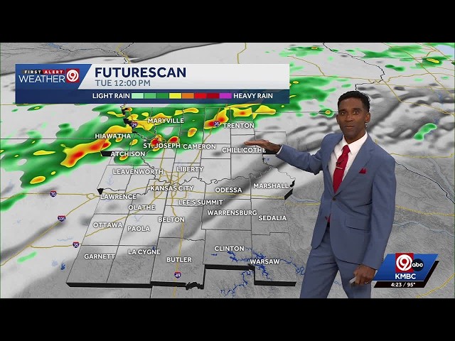 Kansas City weather: Heavy rain possible Tuesday as storms return