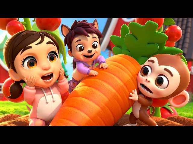 Garden Playtime with Colorful Vegetables! | Learning is Fun with LuLu LaLa Educational Kids Rhymes
