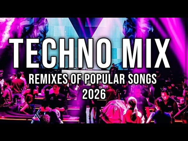 TECHNO MIX 2026 💣 Remixes Of Popular Songs 💣 Only Techno Bangers #100