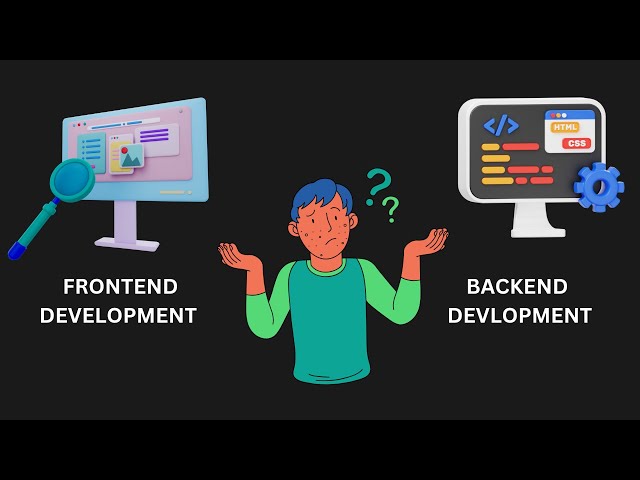Frontend and Backend Development? Fully Explained #webdevelopment