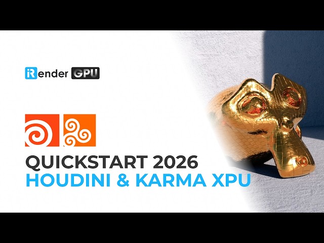Render Houdini Karma XPU in the Cloud: Full 5-Step Workflow | iRender Render Farm