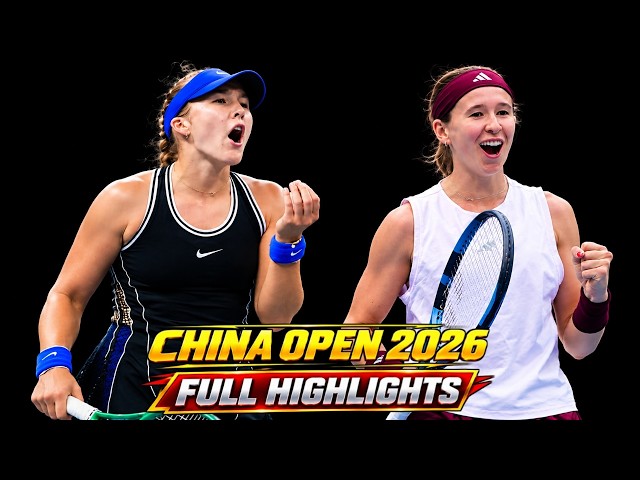 Mirra Andreeva vs. Nikola Bartunkova SF Full Match | China Open 2026