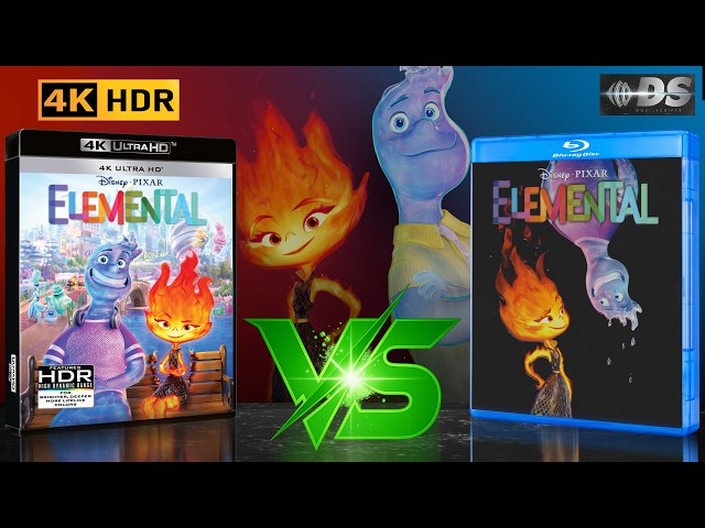 4K HDR Blu-ray ANALYSIS | Elemental 2023