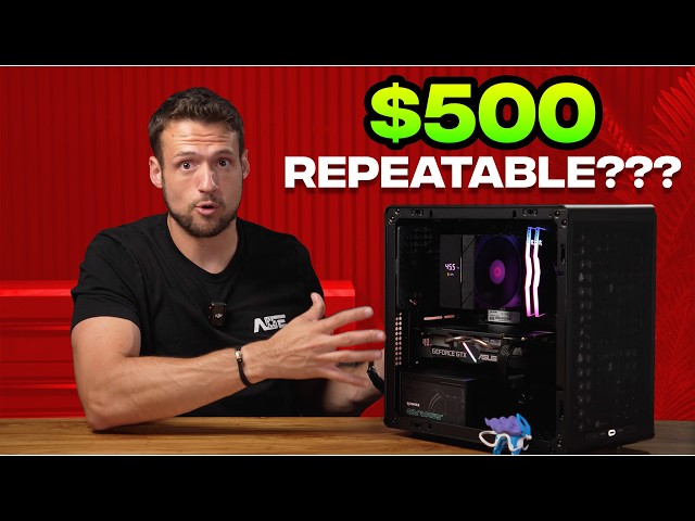 Is ZTT's New $500 Gaming PC ACTUALLY Repeatable?