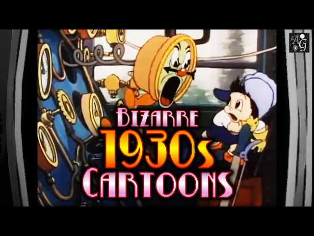 Bizarre 1930s Cartoons 🎞️ 2.5 HOUR 1930-1939 Vintage Animation Compilation (B&W and Color) 📺