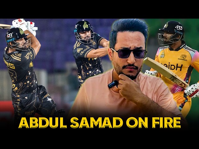 Abdul Samad, best power hitter in Pakistan. Another game changing cameo!