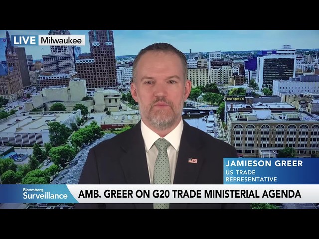 USTR Greer on Trade With Canada and EU, Diesel Prices