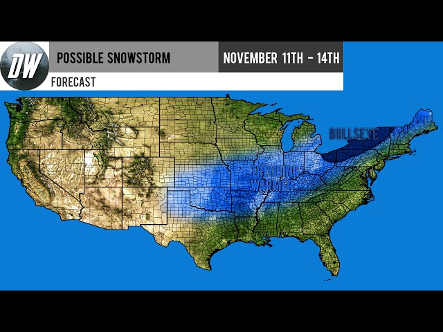 Snowstorm for the coming days?