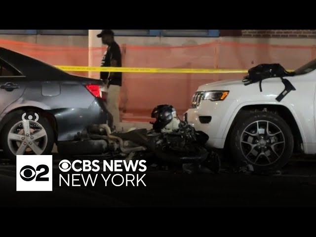 Motorcyclist seriously hurt after crash in the Bronx, police say