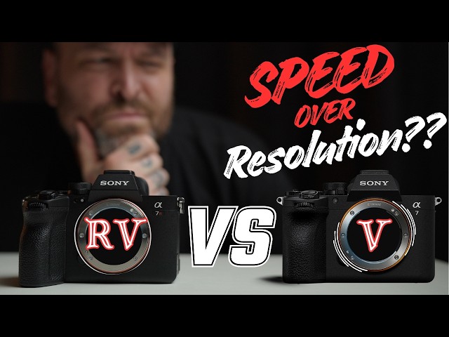 Fast vs Sharp: Sony A7V and A7RV Battle