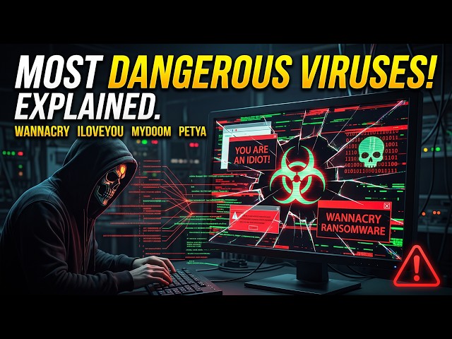 Inside The Most Dangerous Computer Viruses Explained | Cyber Security History