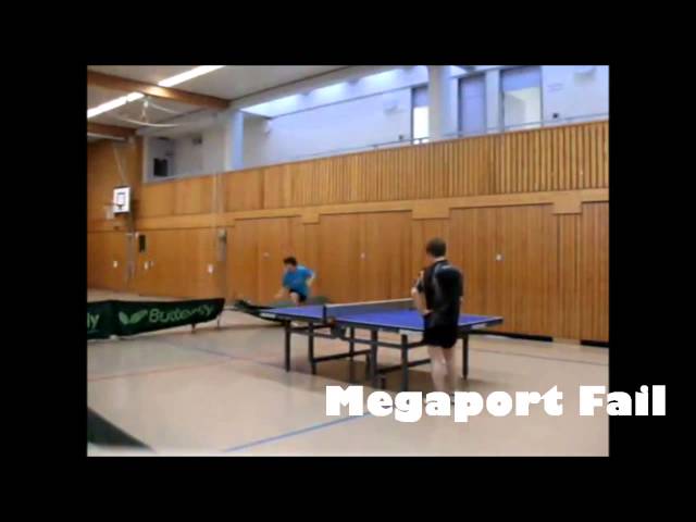 Table tennis fail compilation